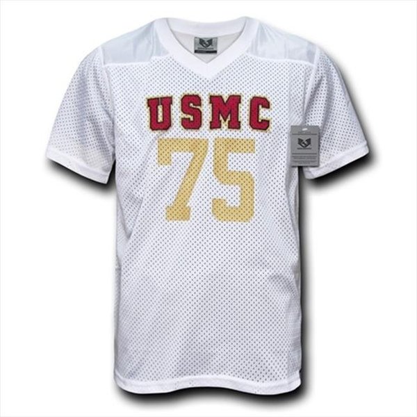 Logolovers Practice Jersey; Marines; White; Extra Large LO679466